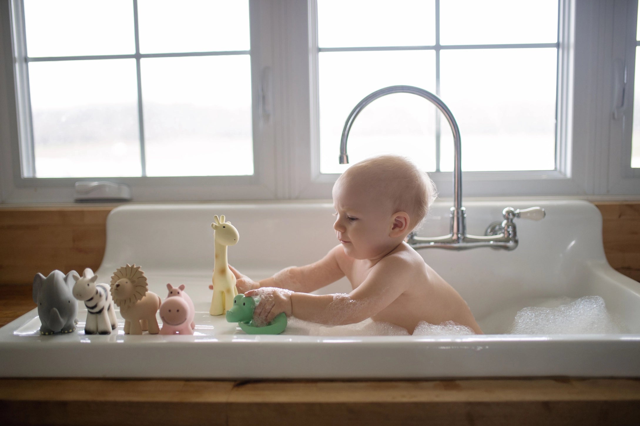 Natural Rubber Lion Teether