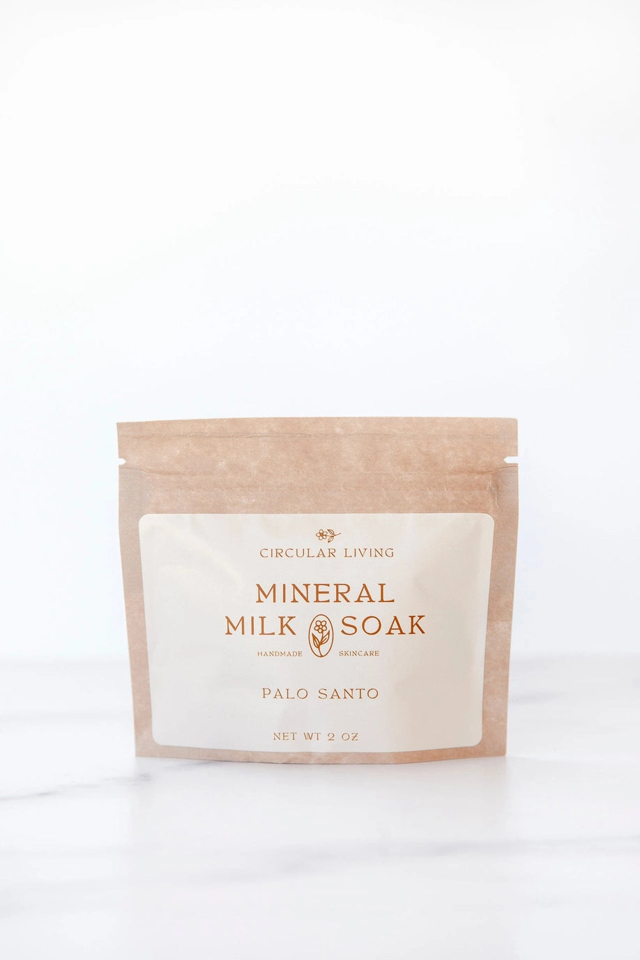 Mineral Milk Soak Sachet - Palo Santo