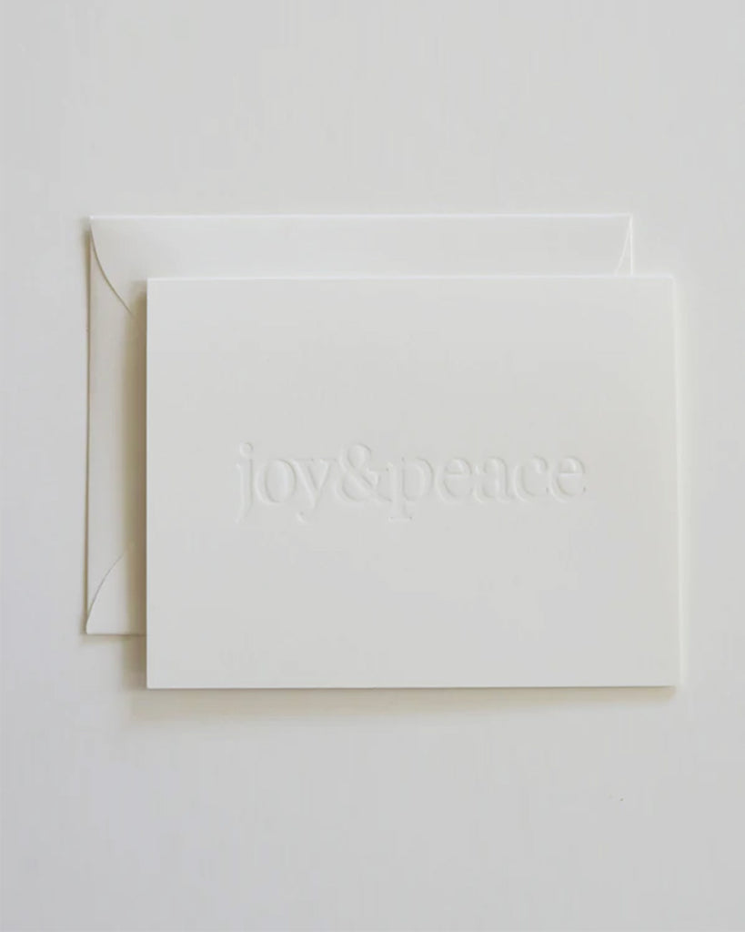 Joy & Peace Card