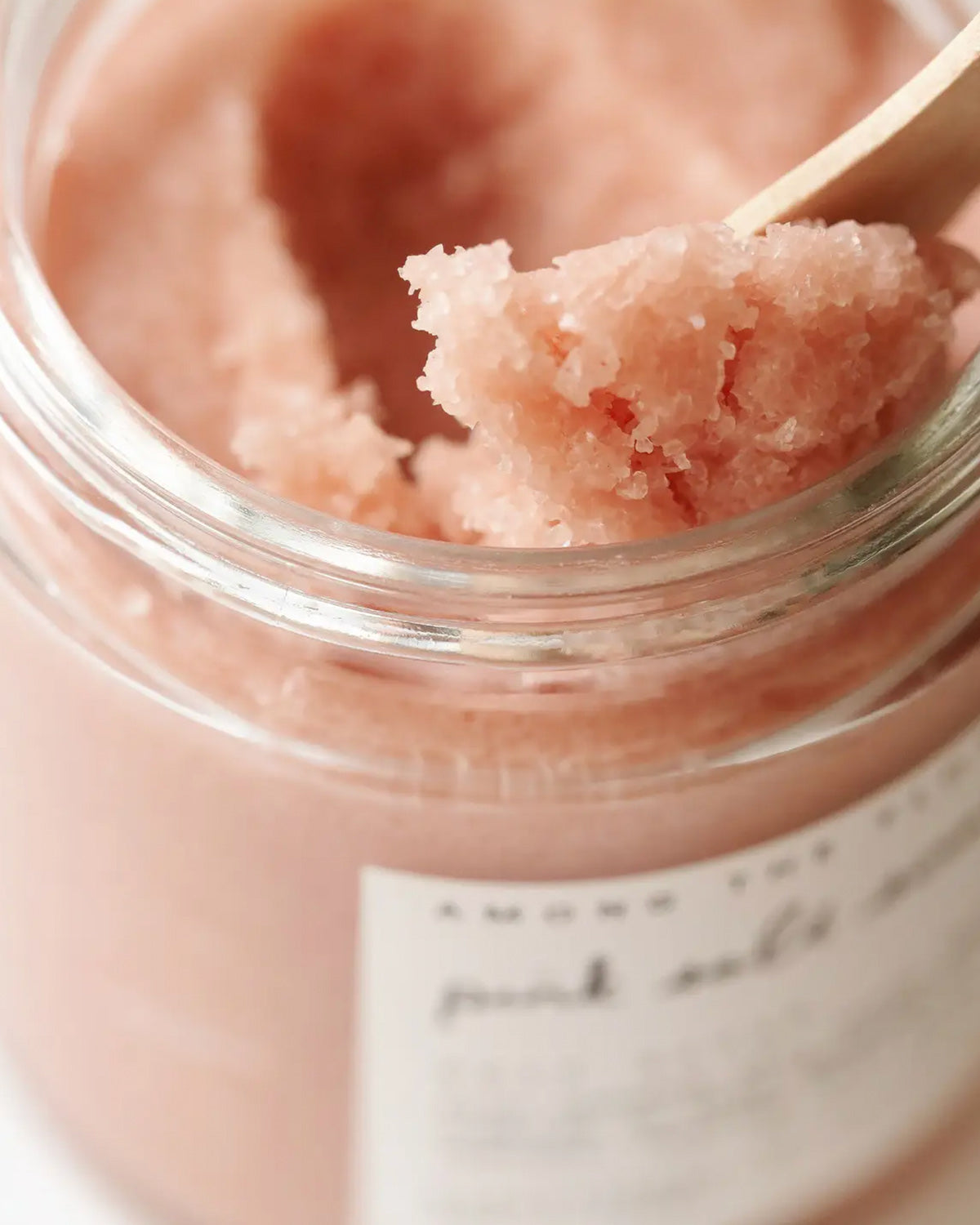 Pink Salt Scrub