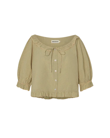 Romeo Sleep Set  - green stripe