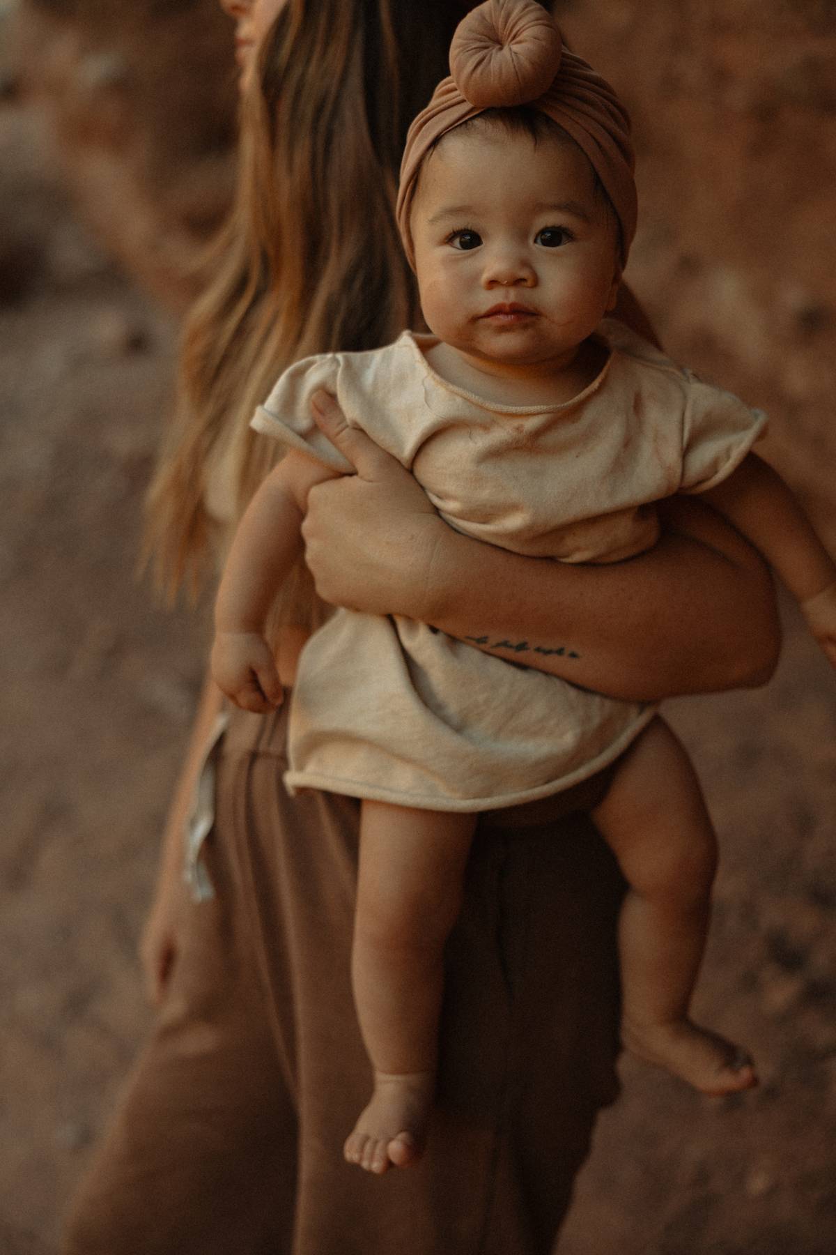 Baby Pebble Dress putty