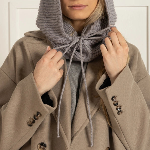 100% Knitted Merino Hood Balaclava