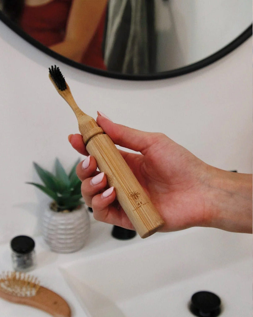 All-in-One Bamboo Travel Toothbrush Replacement Head