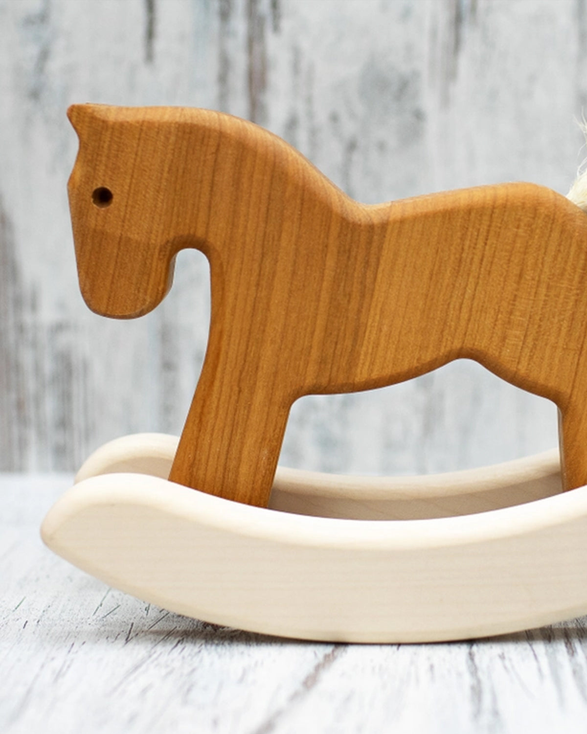 Bajo Rocking Horse Toy - Natural