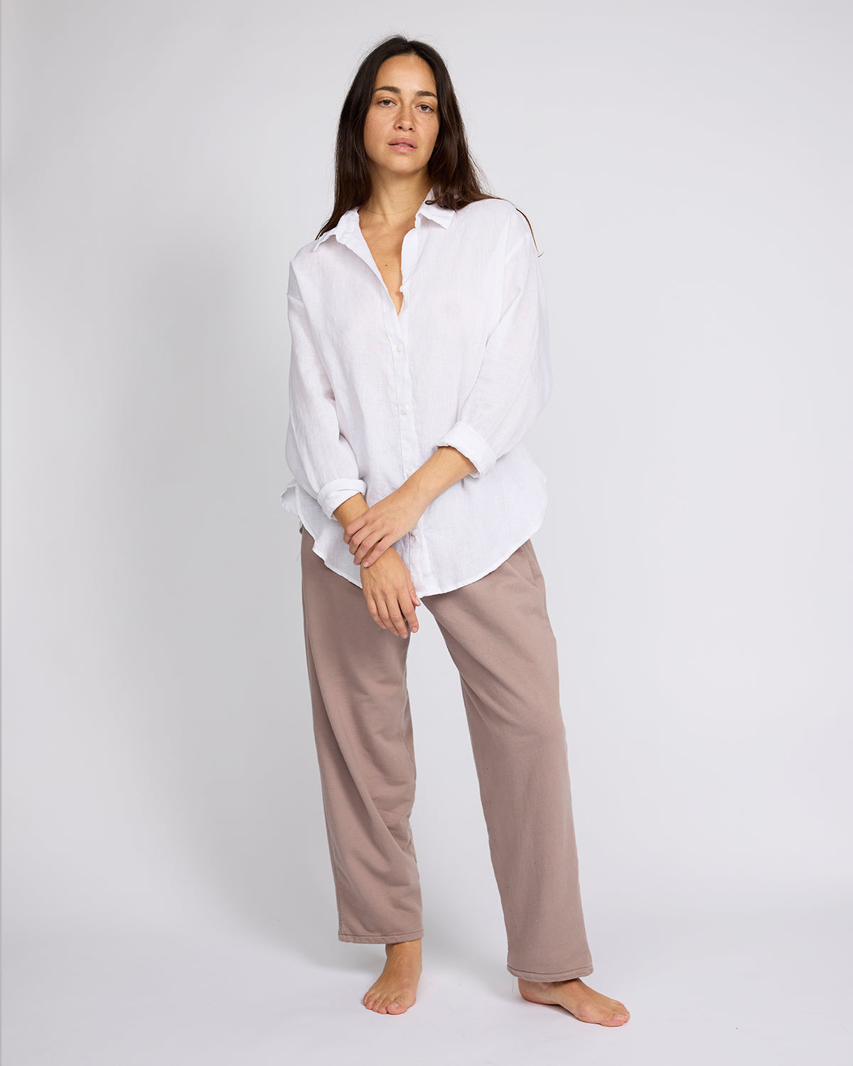 Women's French Terry Relaxed Pant