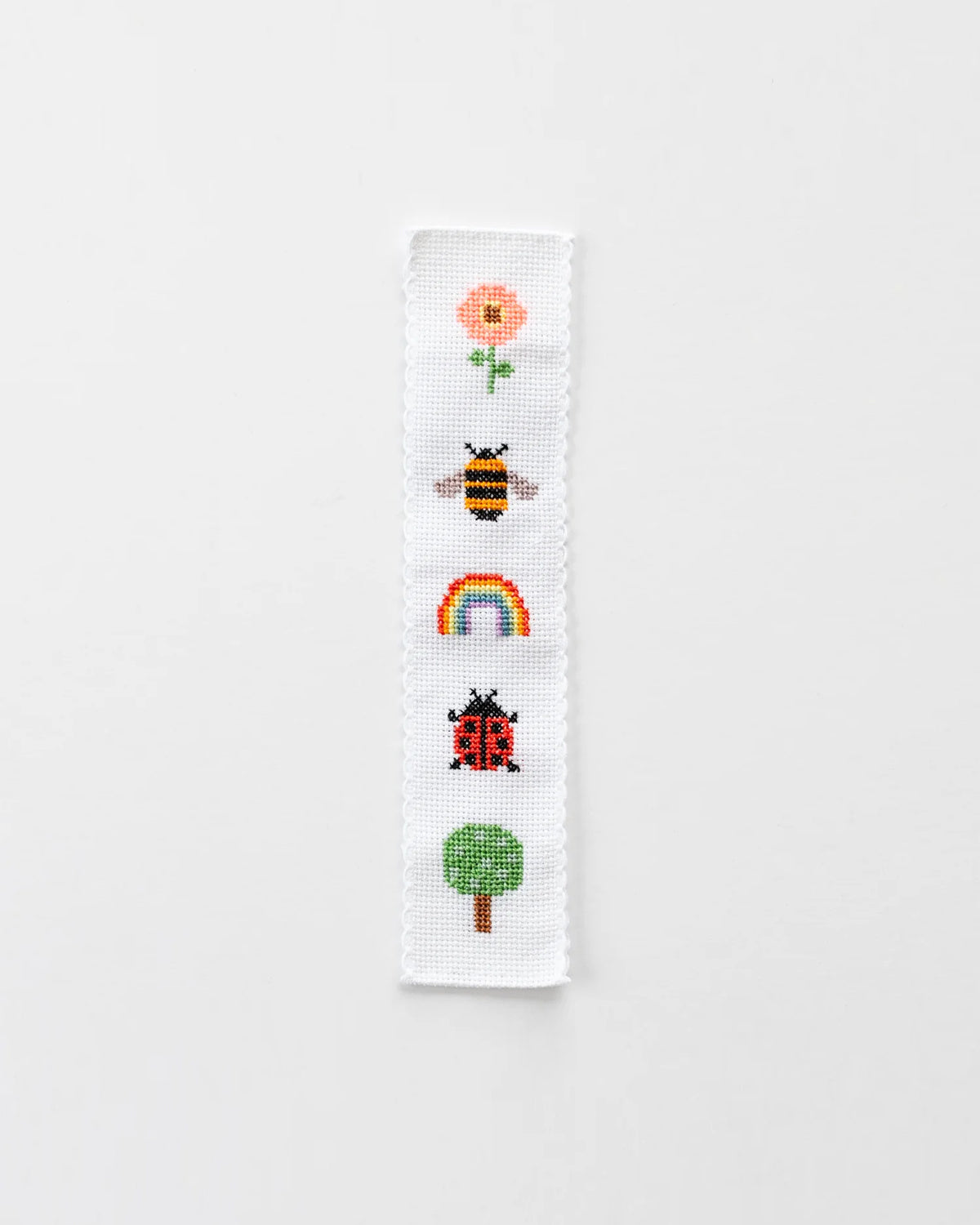 Bookmark Cross Stitch Kit - Rainbows