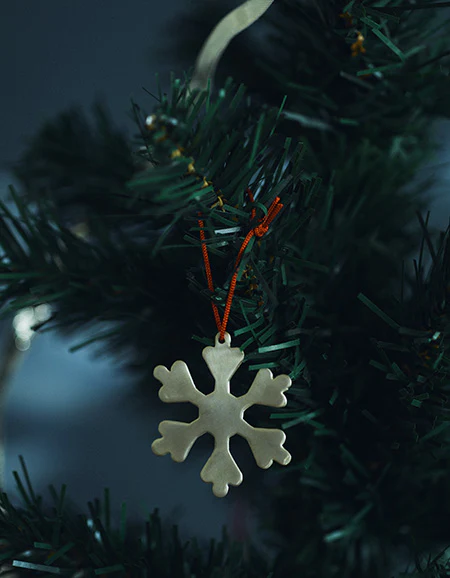 Brass Snow Flake Ornament <br>Fog Linen