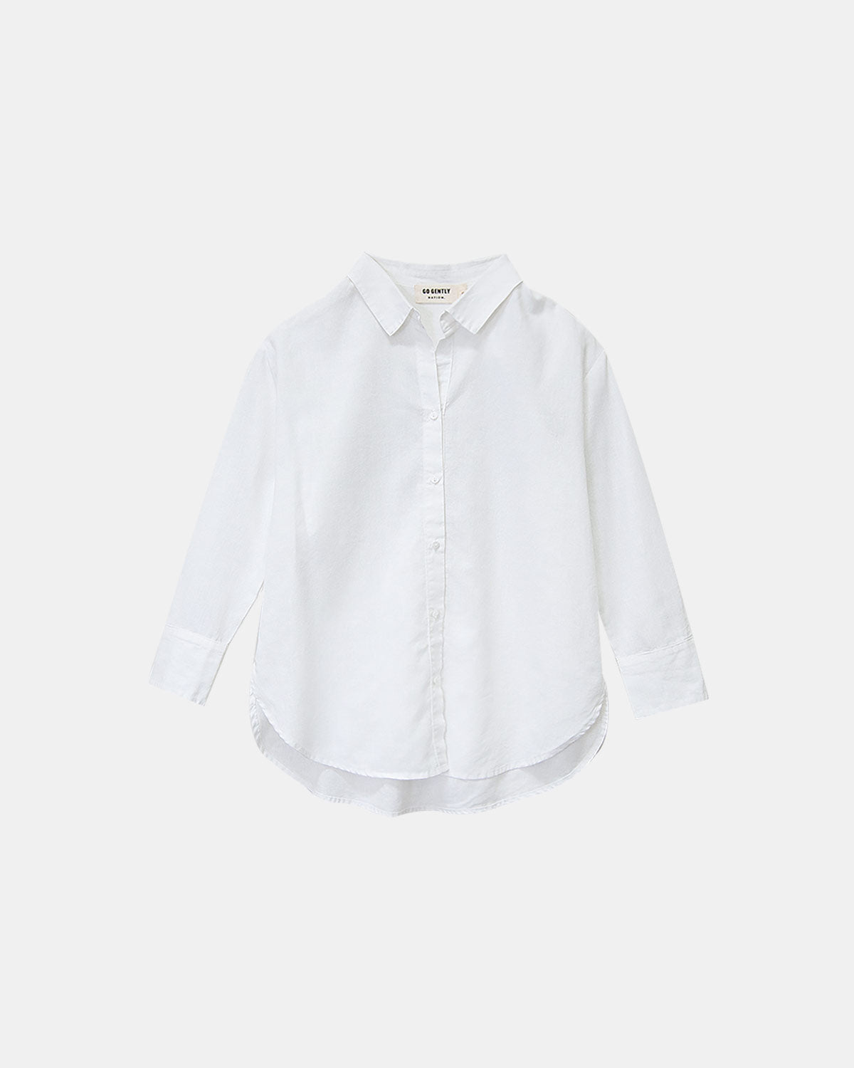 Women's Linen Laidback Button Down Blouse