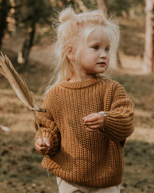 Baby girl 2024 gold sweater