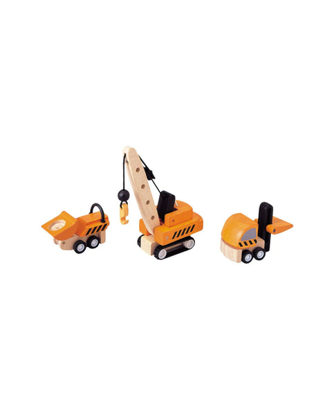 Construction Vehicles <br> Plan Toys