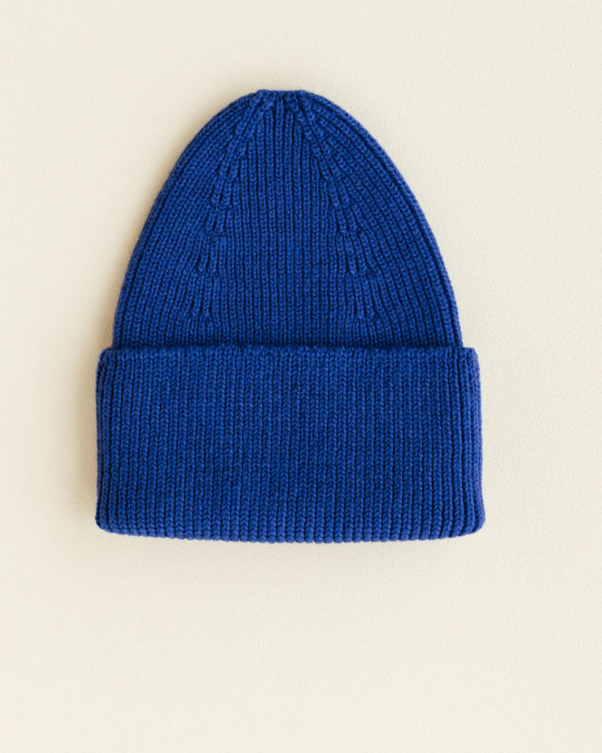 Kids Beanie Fonzie - cobalt <br>hvid