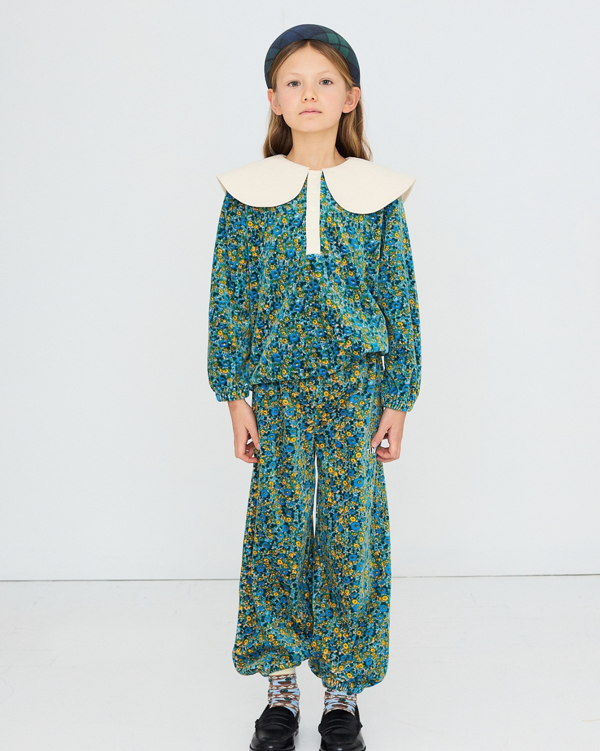 Flower Pattern Sweatpant <br> Tiny Cottons