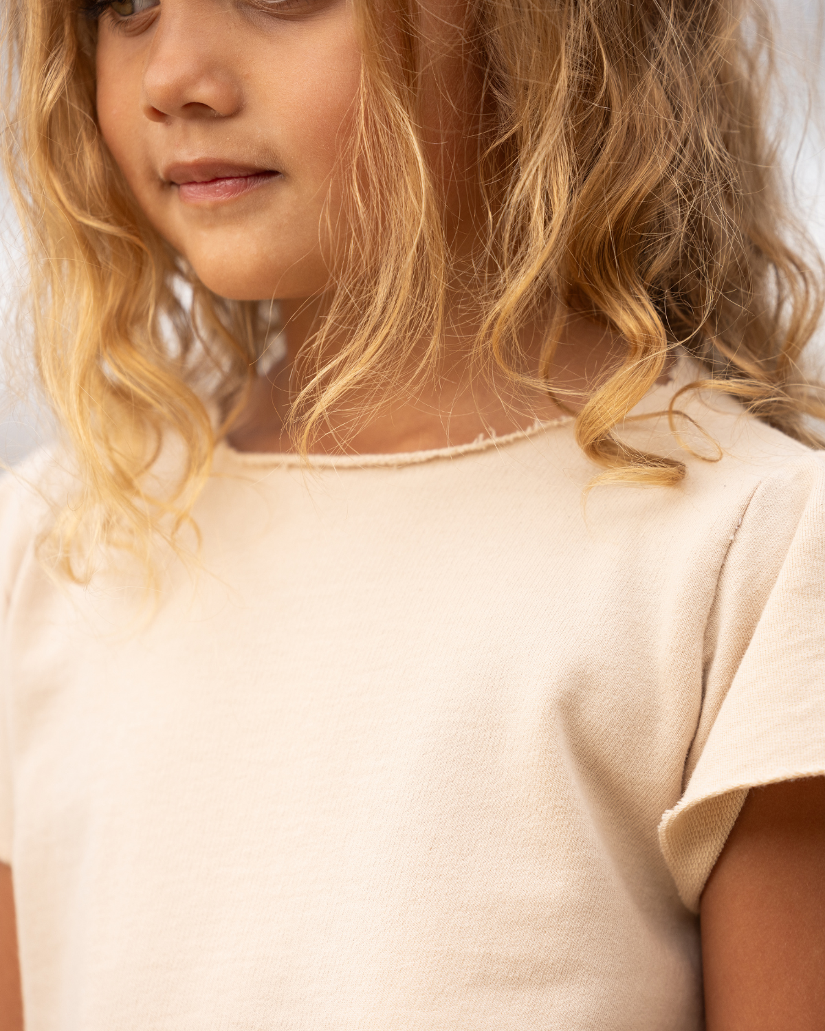 French Terry Puff Tee