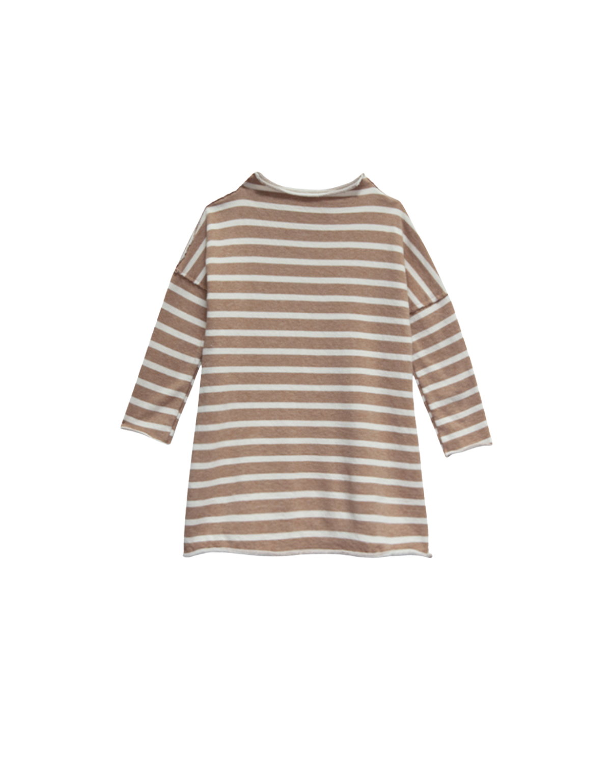 French Terry Pullover Dress