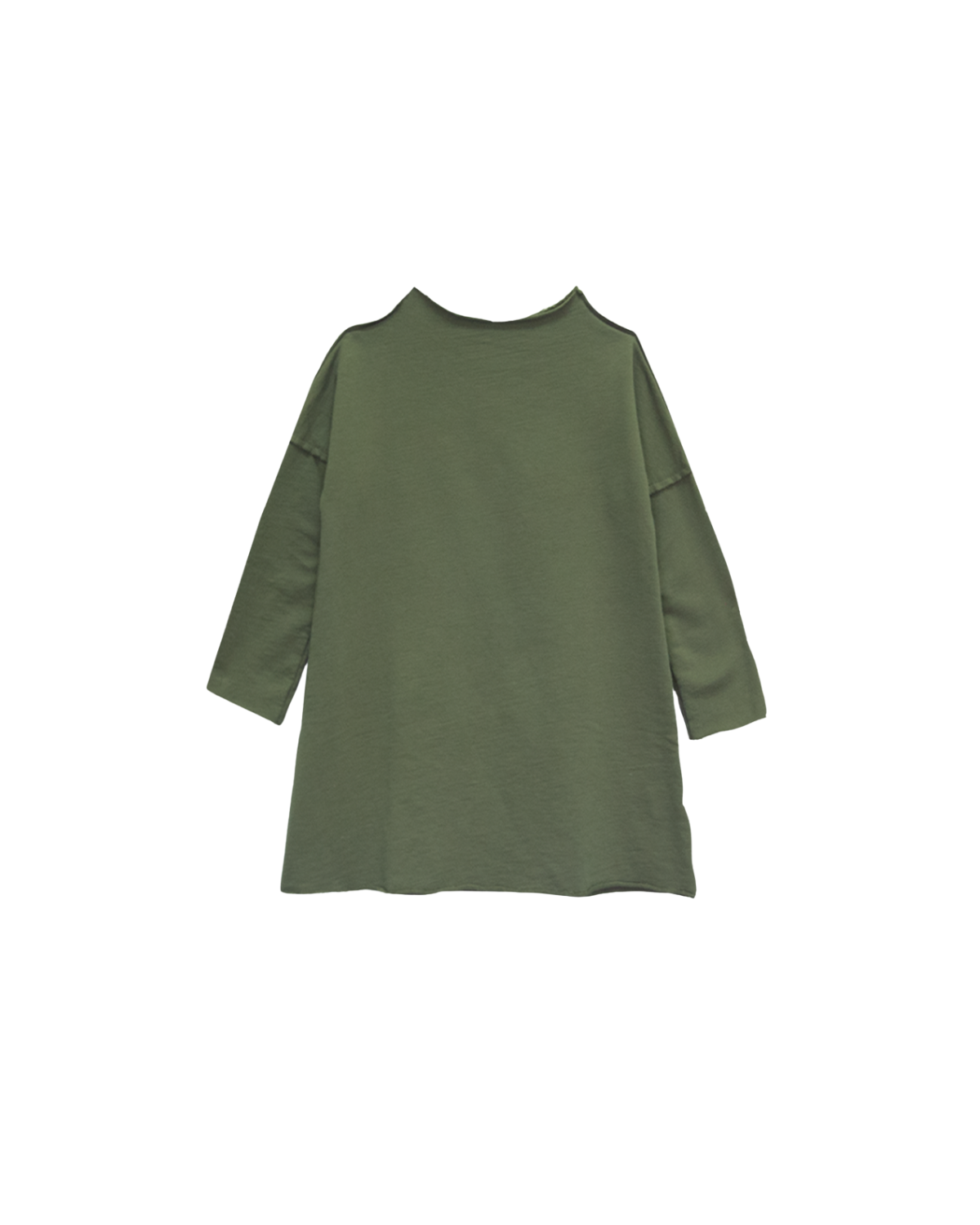 French Terry Pullover Dress