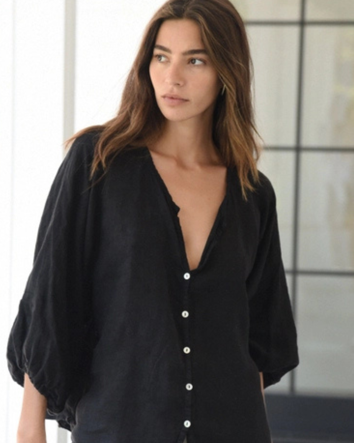 The Lily Blouse - noir