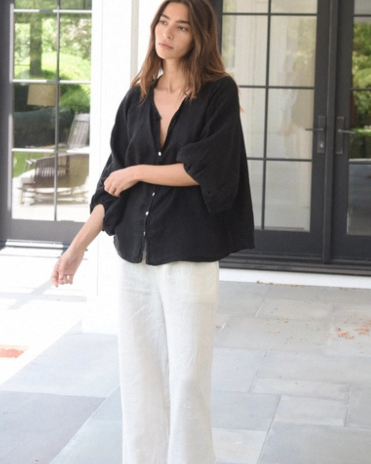 The Lily Blouse - noir