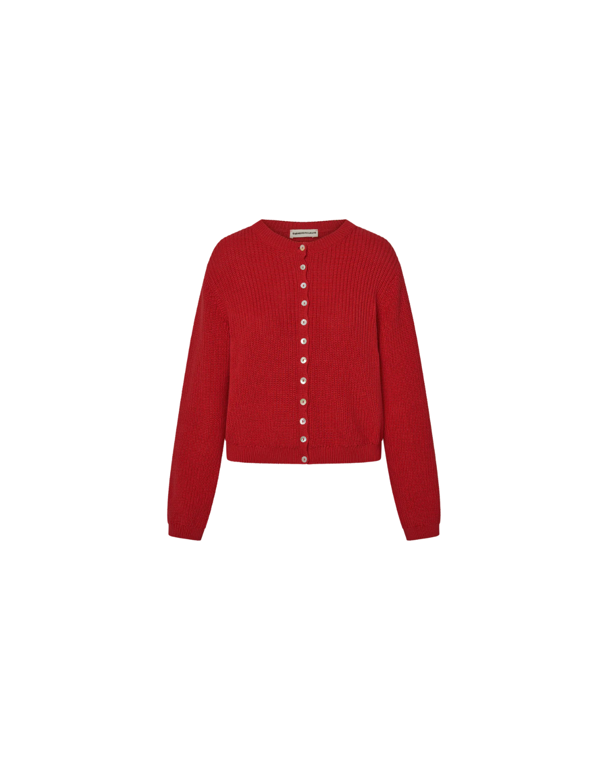 Harbor Cardigan - red