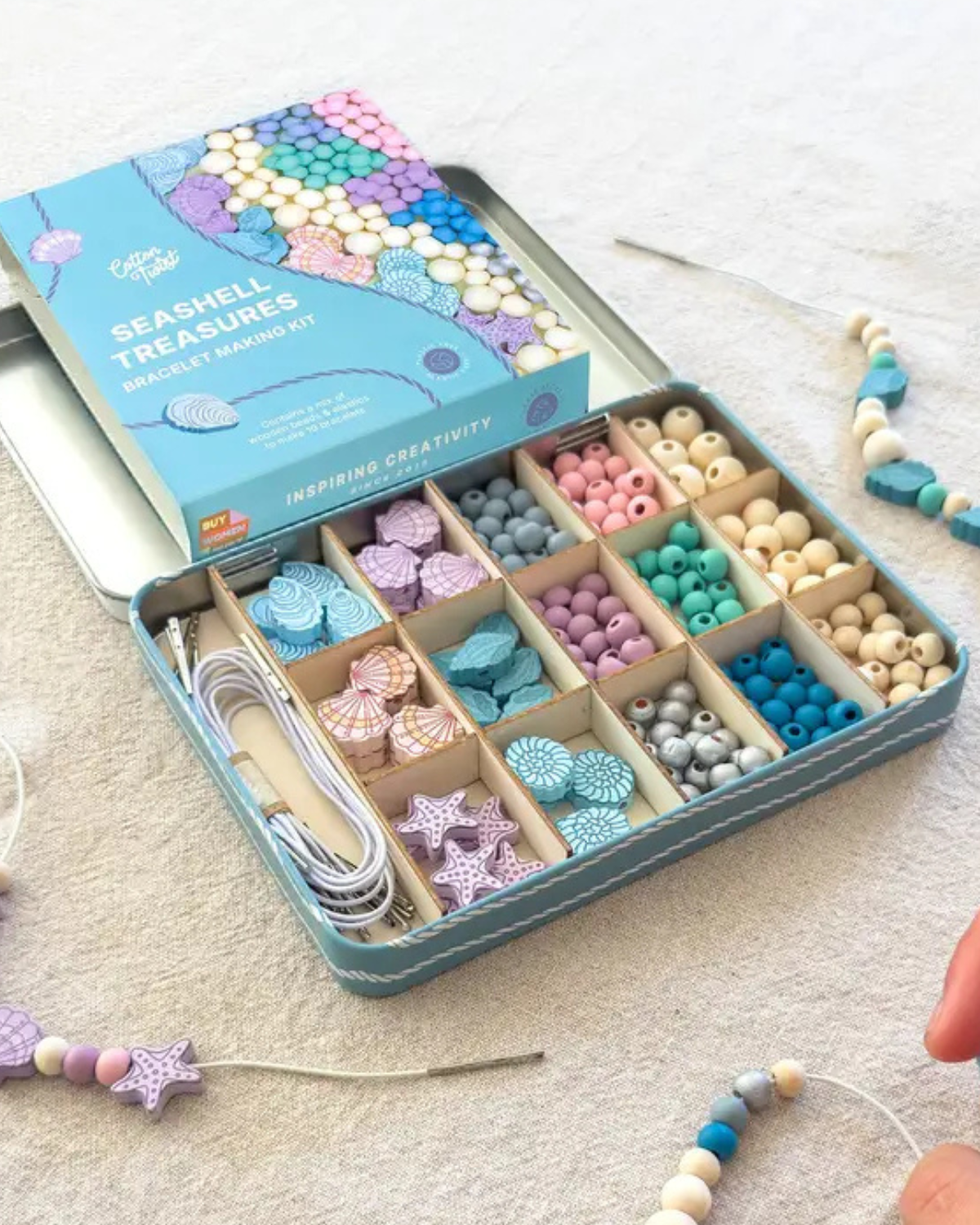 Seashell Treasures Bracelet Making Kit