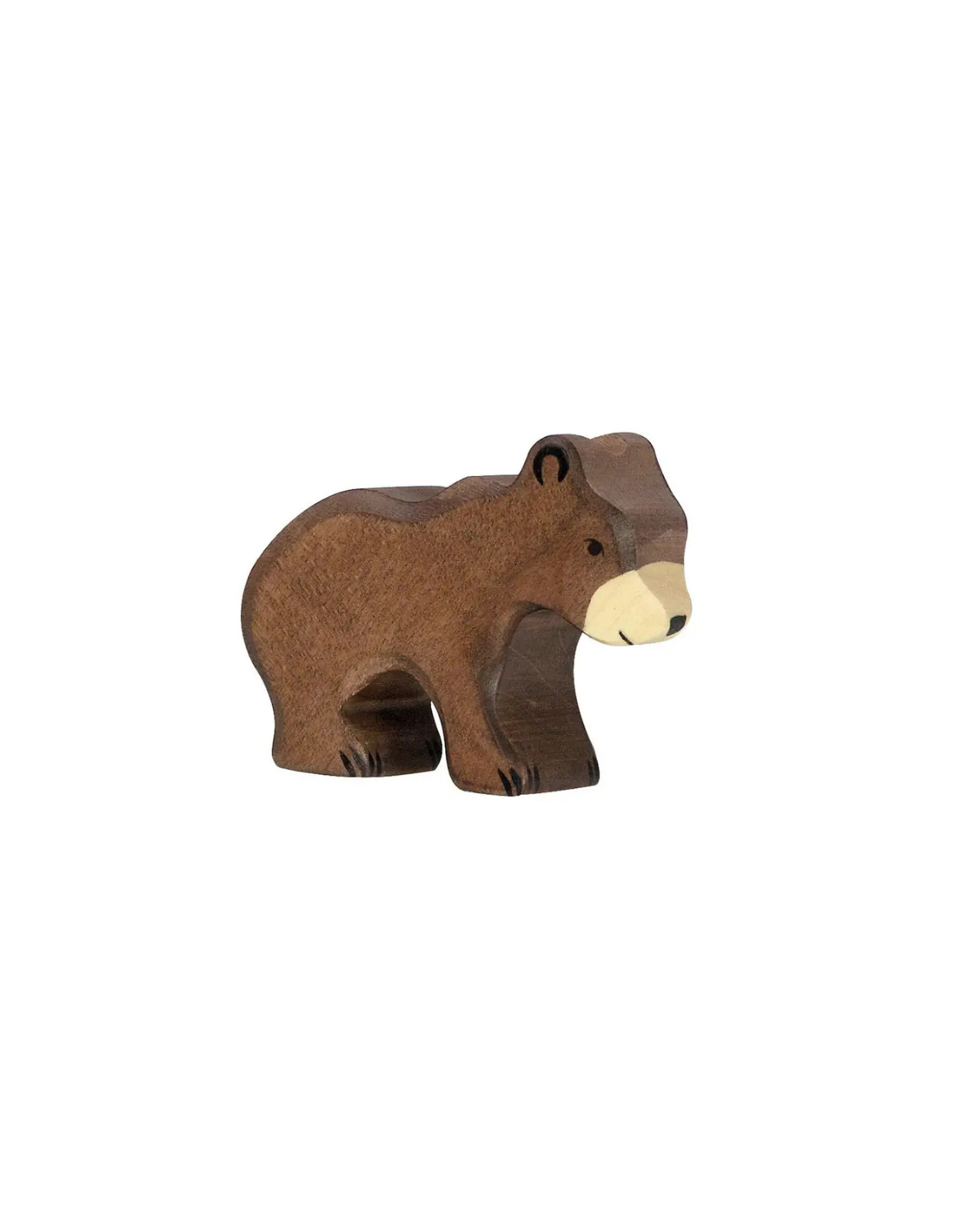 Wooden Brown Bear