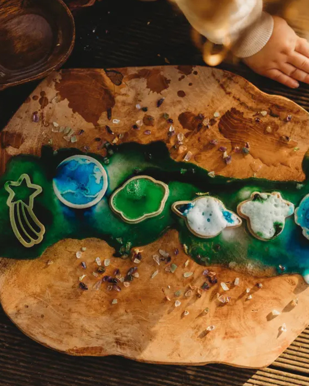 Outer Space Cutter Set - Eco Playdough