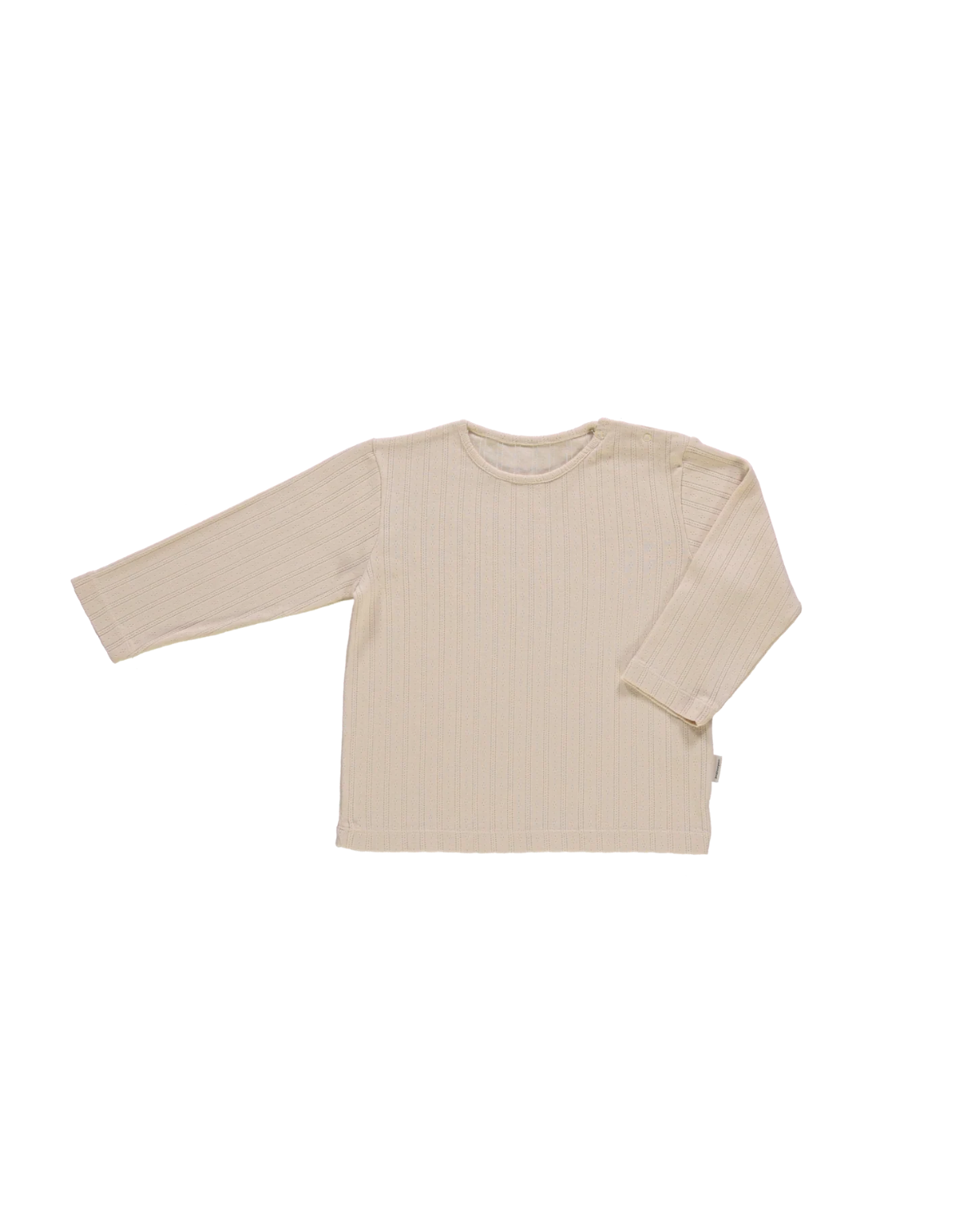Pointelle Tee - biscotti