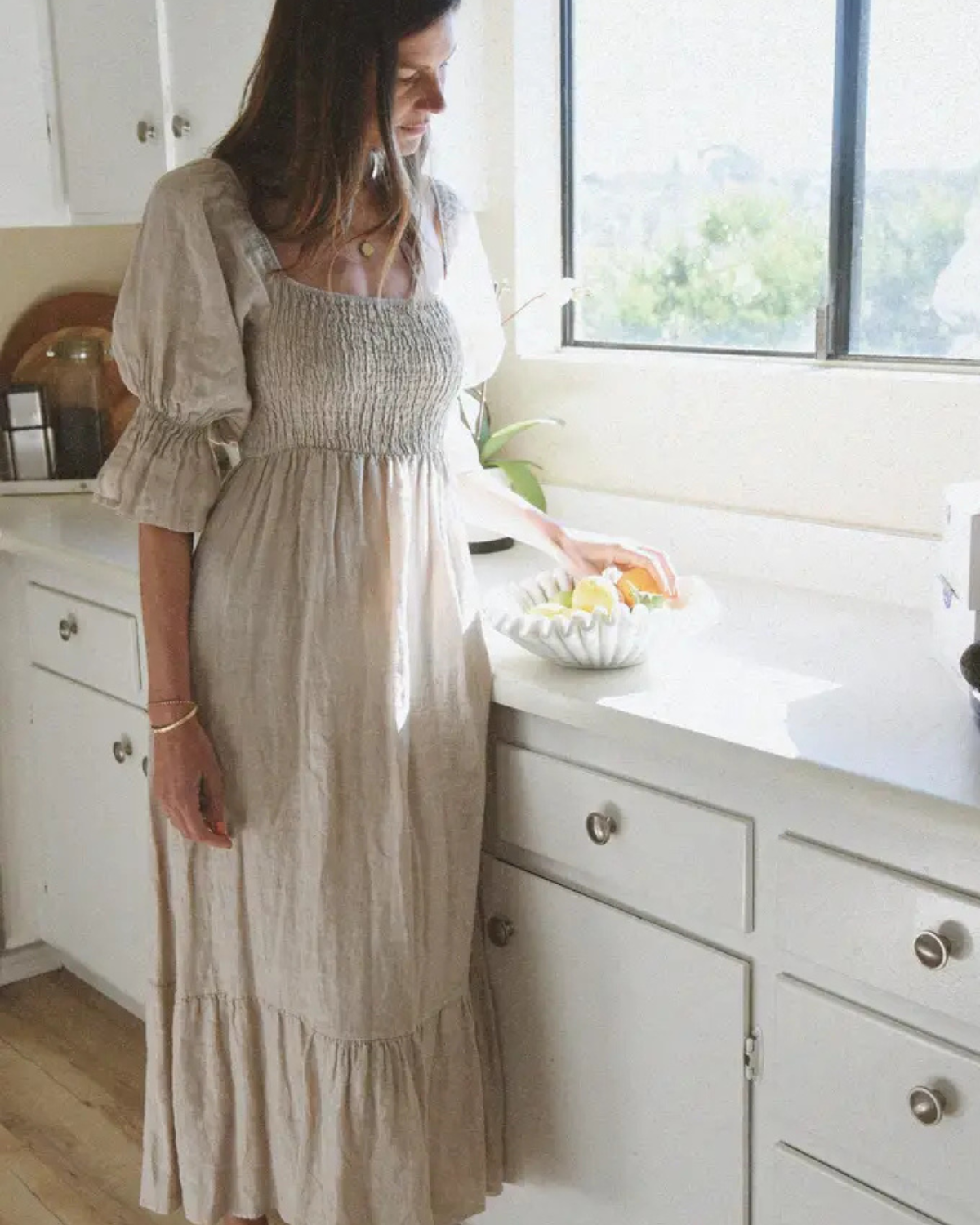 The Deia Dress - Moon