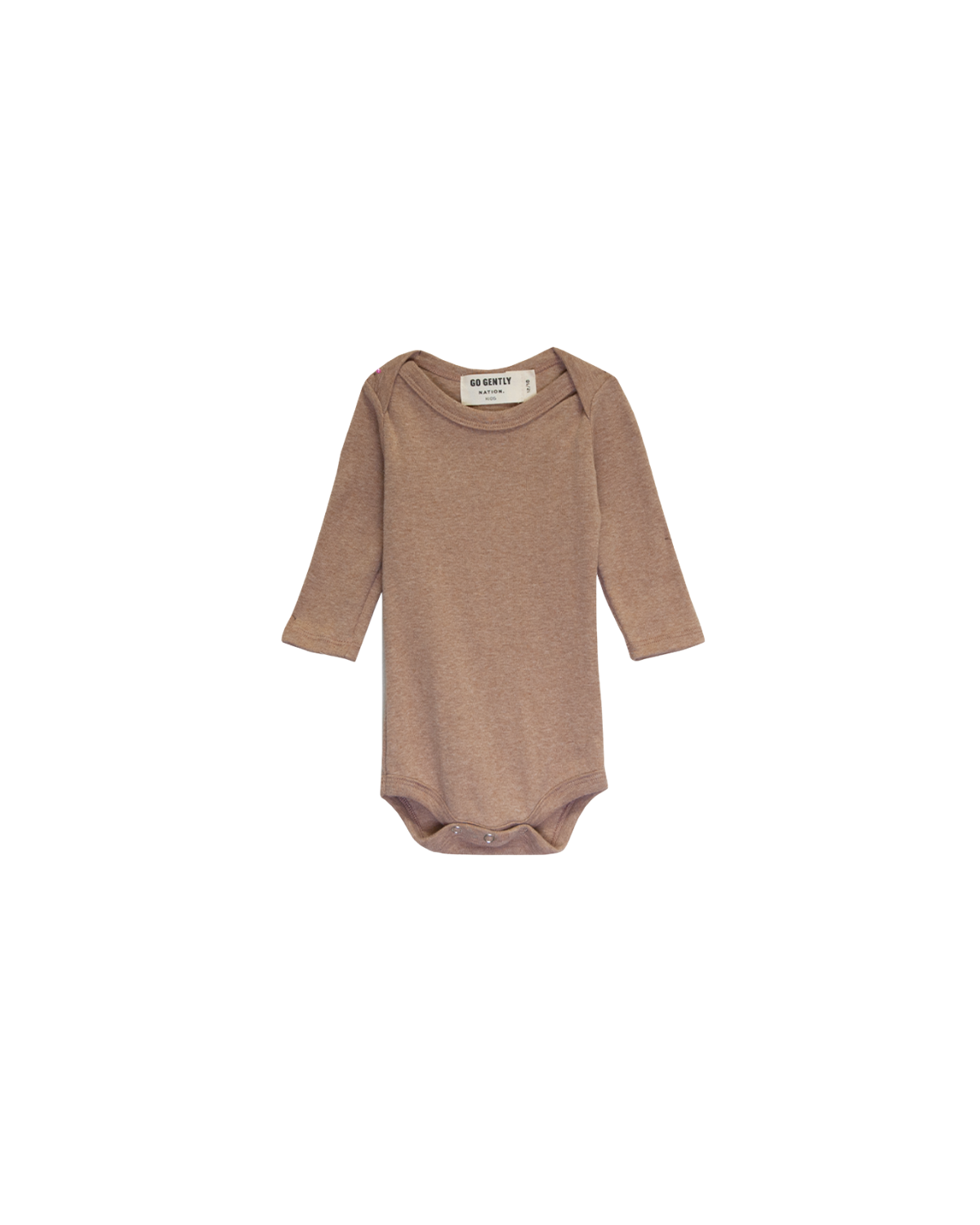 Long Sleeve Onesie - camel