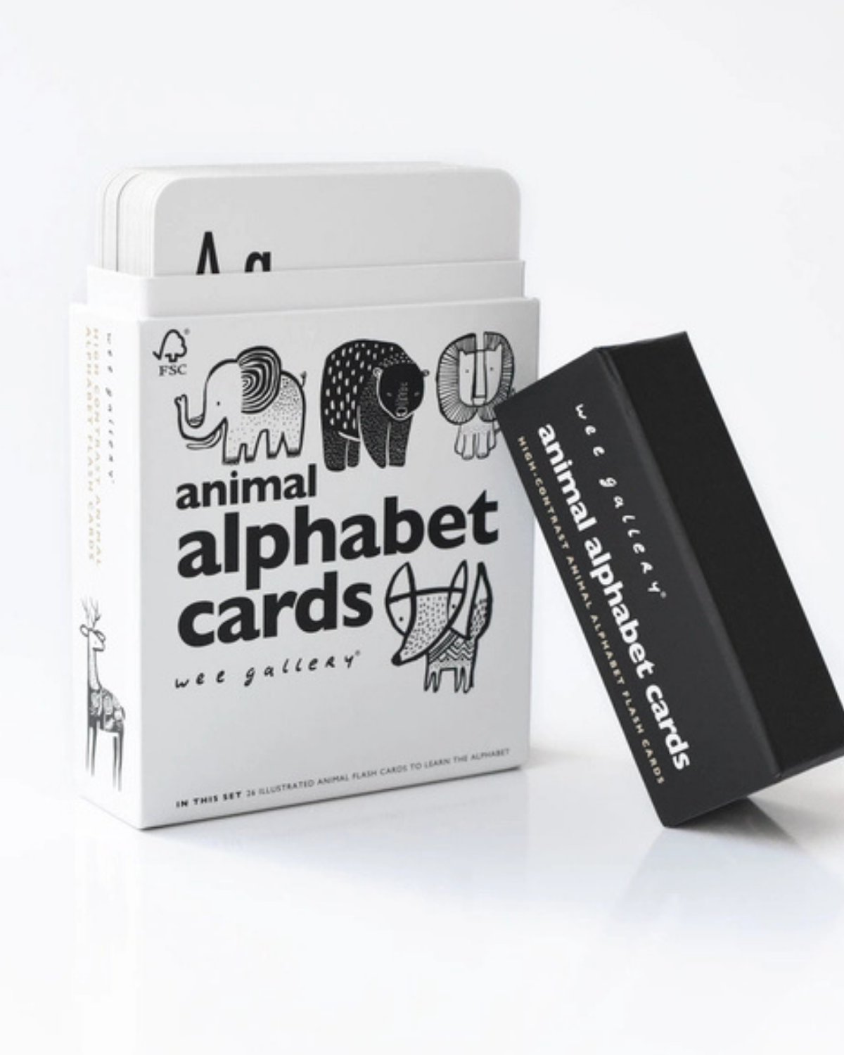 Animal Alphabet Cards - ABC learning <br>Wee Gallery