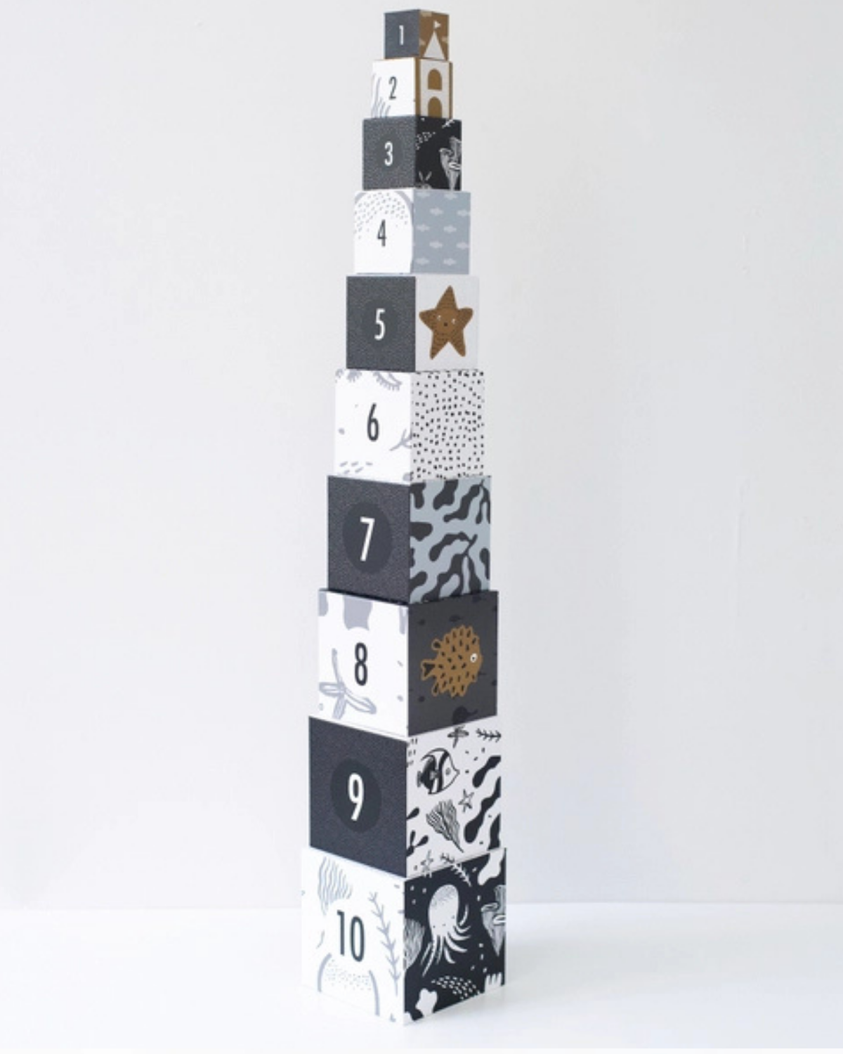 Nesting Blocks - ocean <br>Wee Gallery