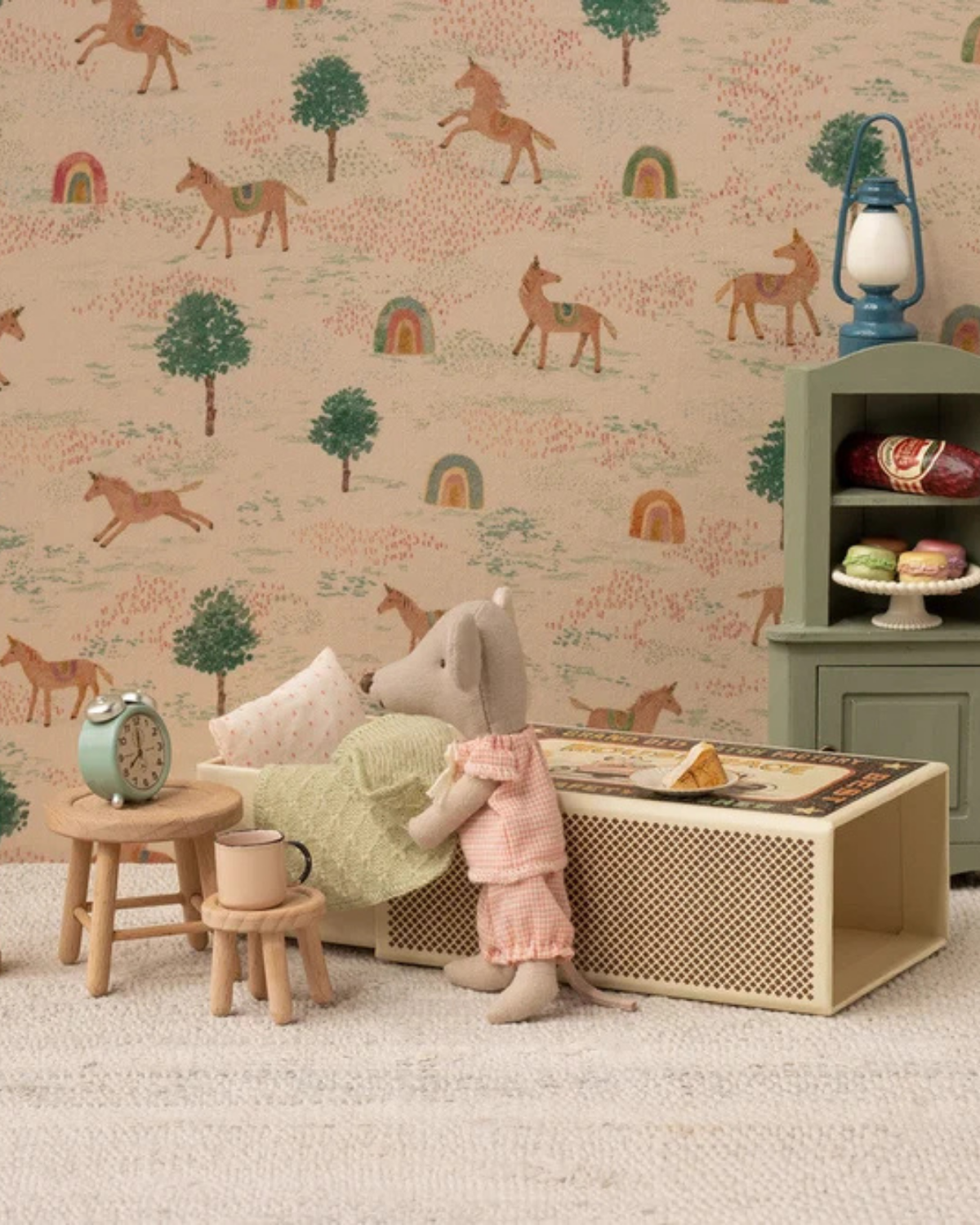 Little Sister Mouse in Matchbox