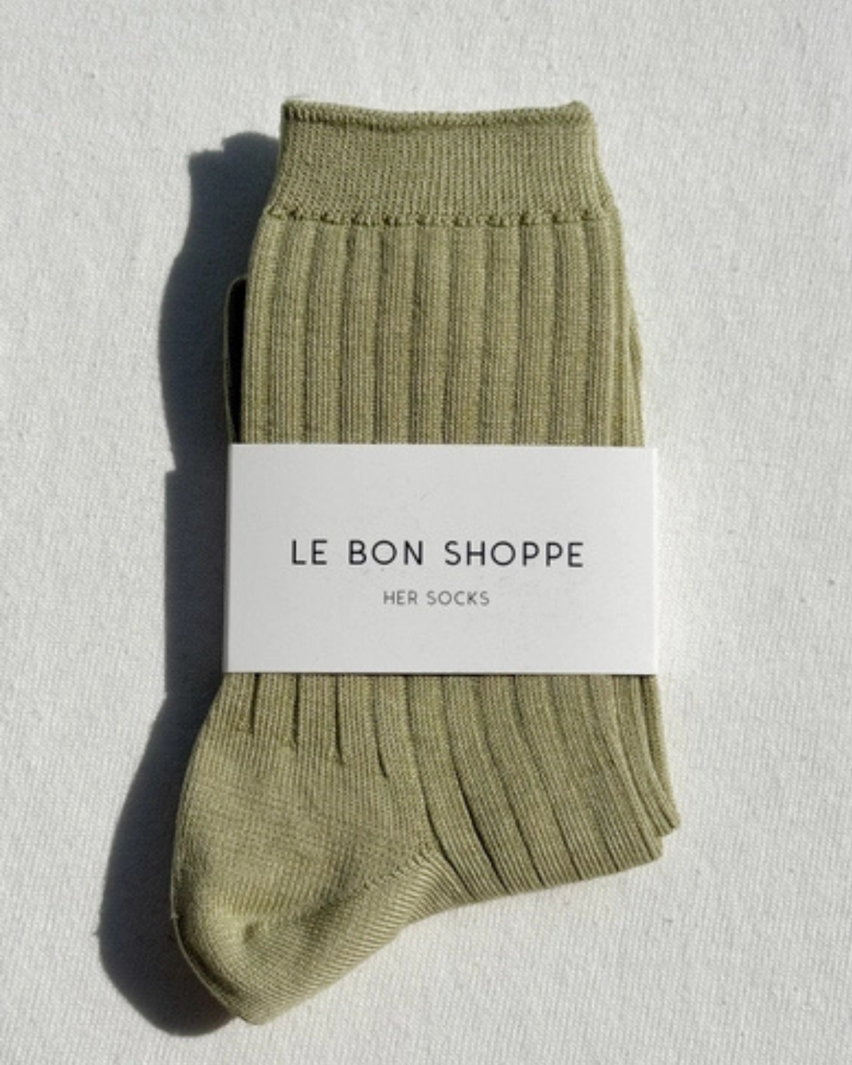 Her Socks - avocado