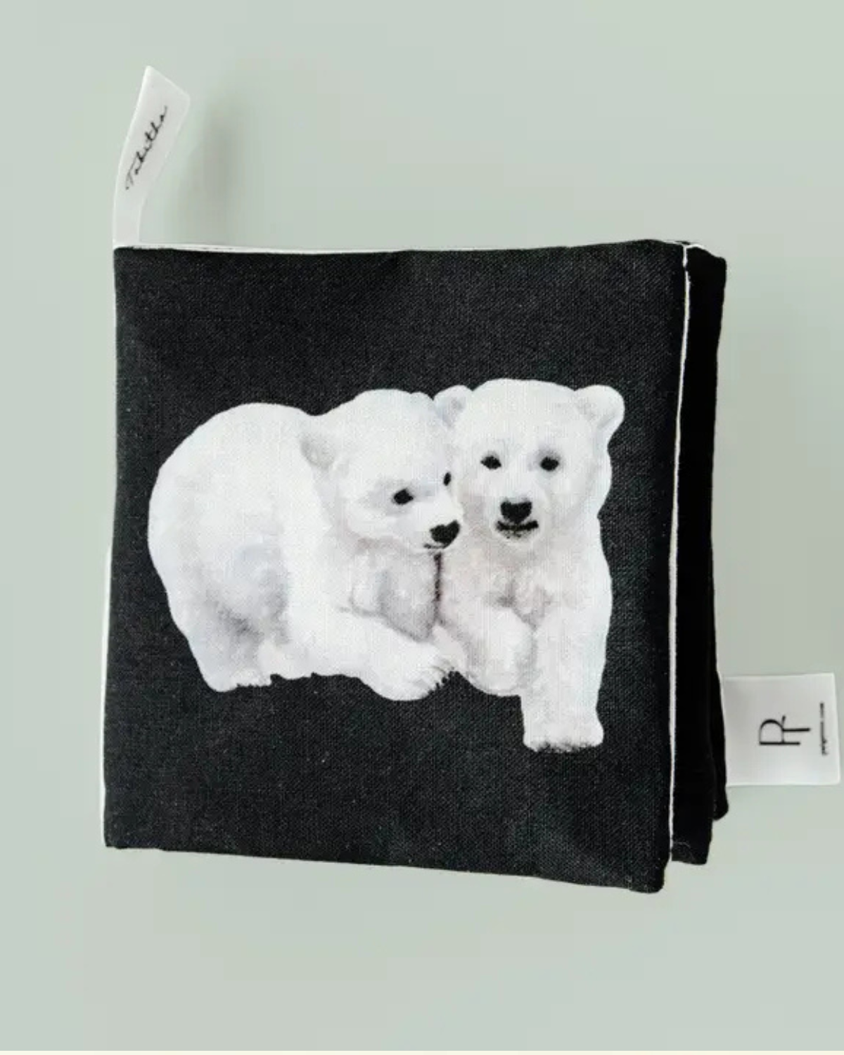 Baby Crinkle Fabric Book - organic cotton