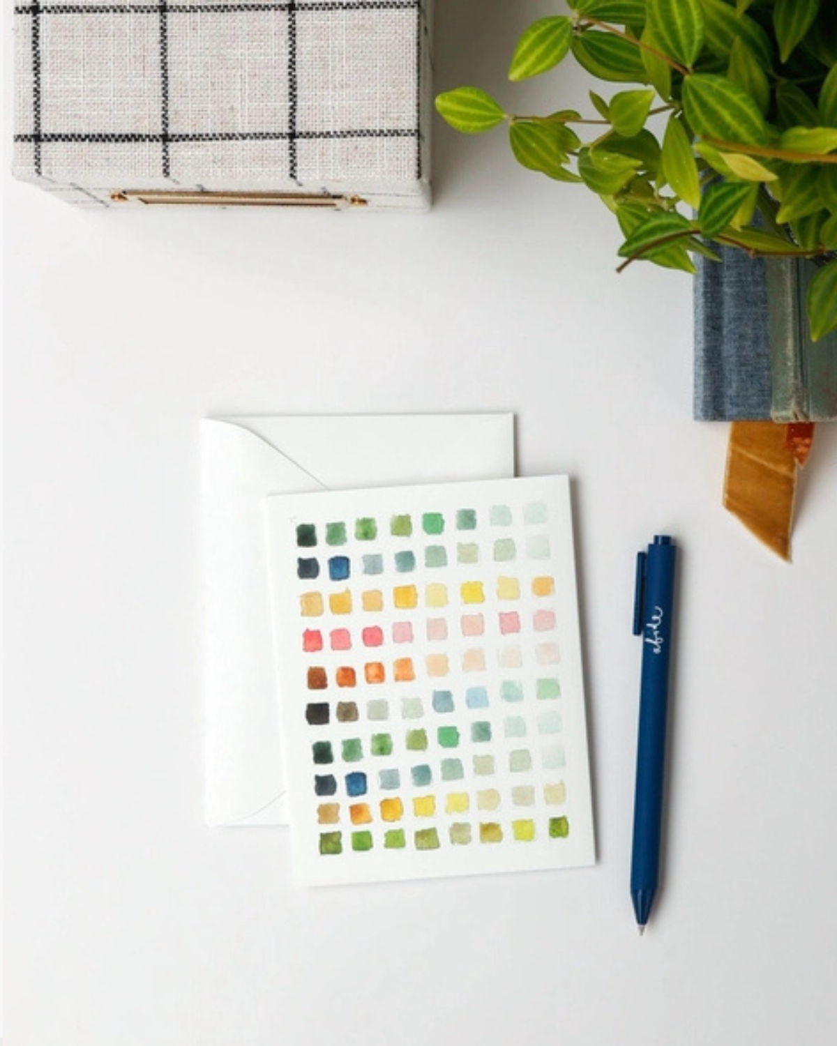 Paint Swatch Notecard