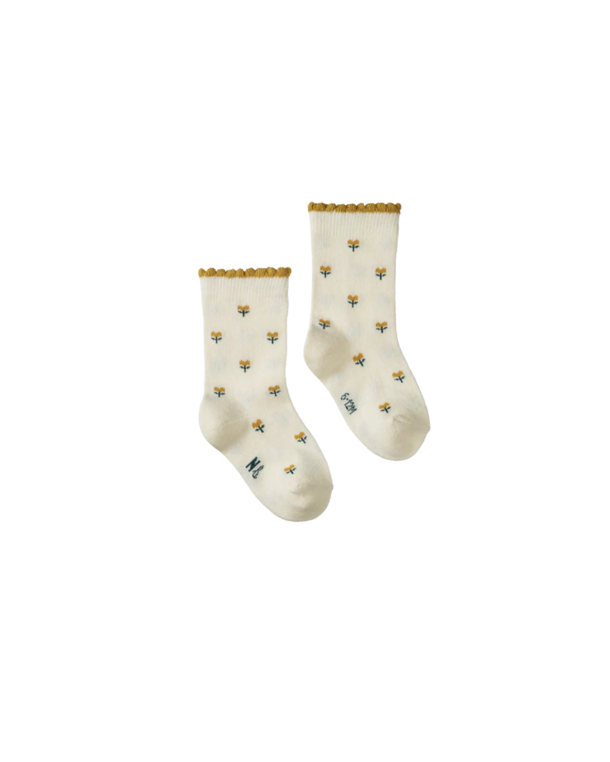 Organic Cotton Rib Socks