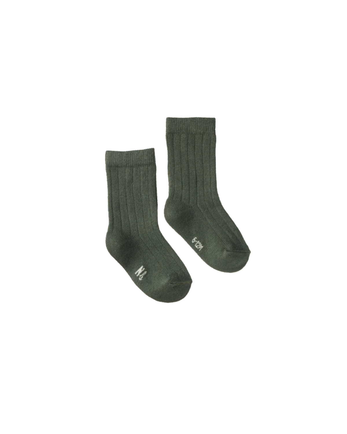Organic Cotton Rib Socks