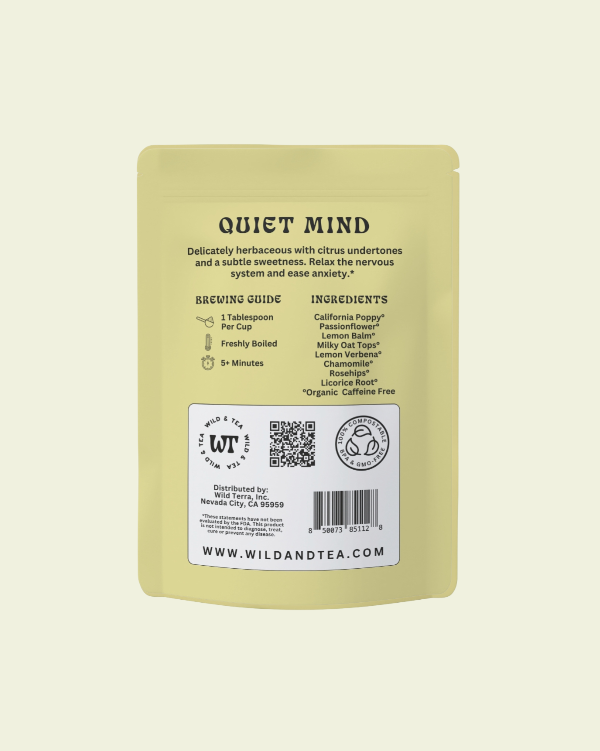 Quiet Mind Herbal Tea