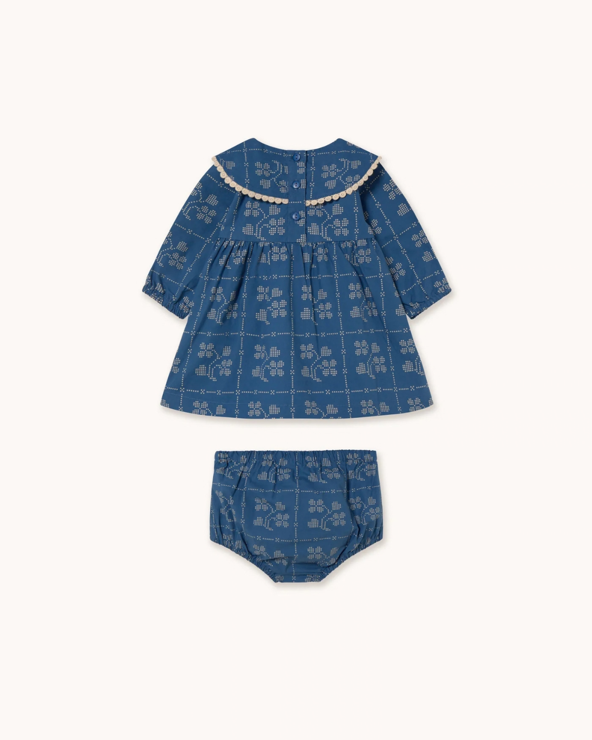 Dots Flower Baby Set <br> Tiny Cottons