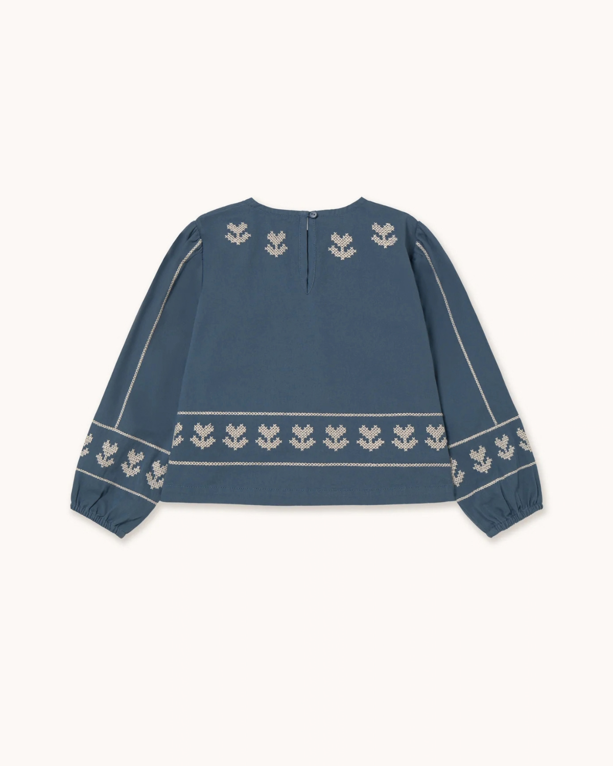 Horses and Flowers Blouse <br> Tiny Cottons