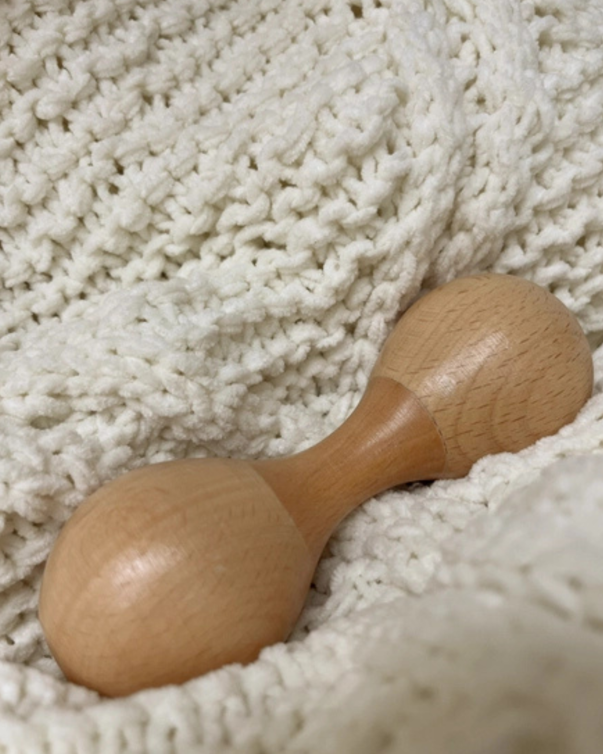 Wooden Double Maracas Baby