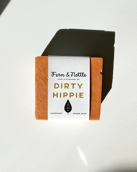 Dirty Hippie Handmade Vegan Soap <br>Fern and Nettle