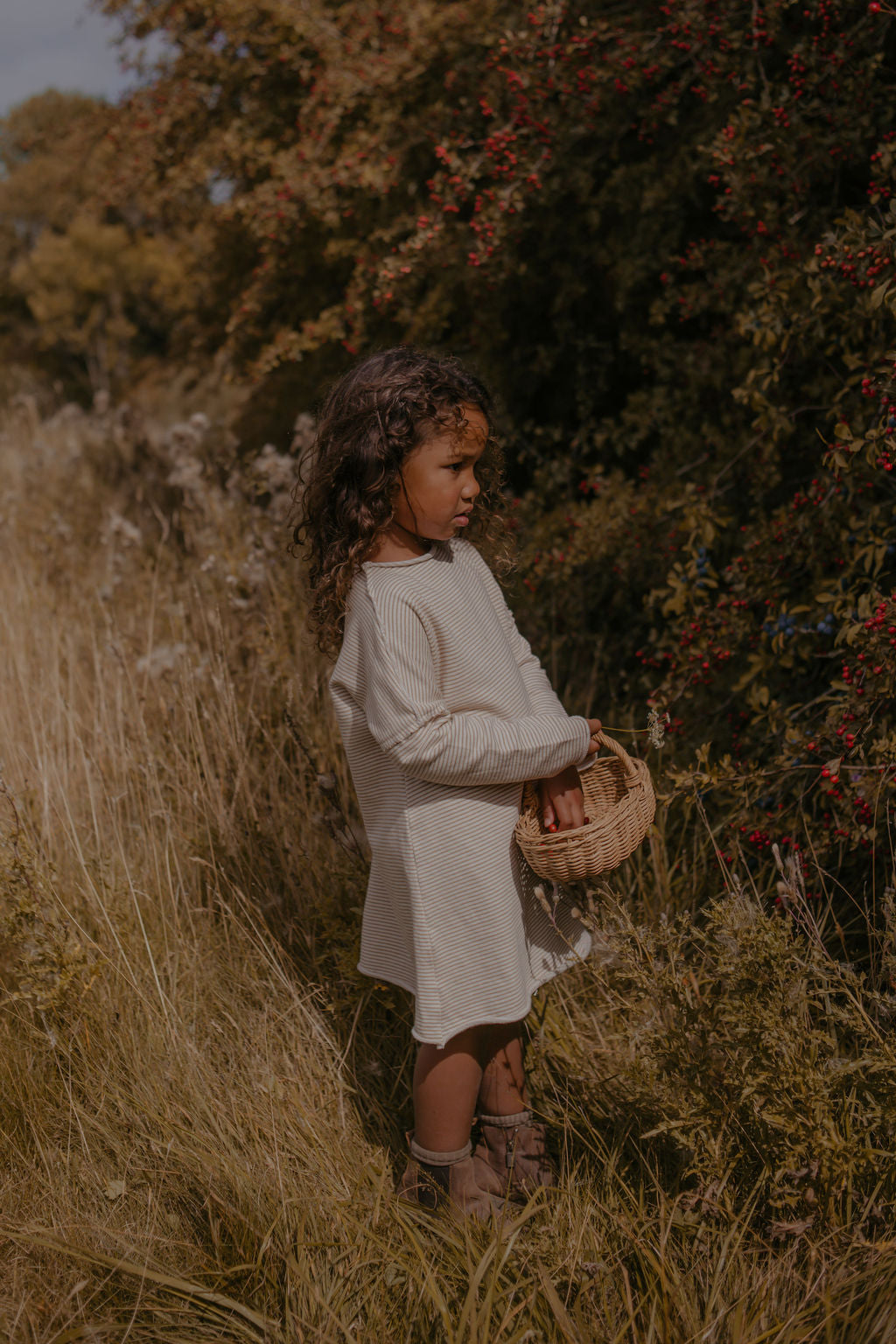 French Terry Pullover Dress