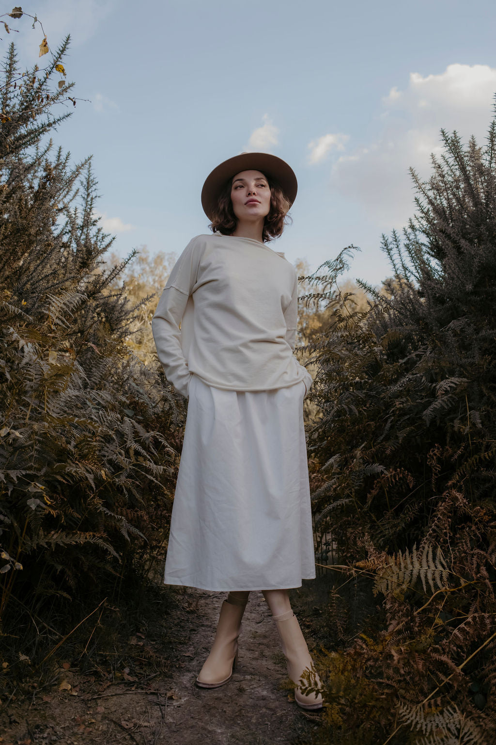 Women's Paperbag Skirt