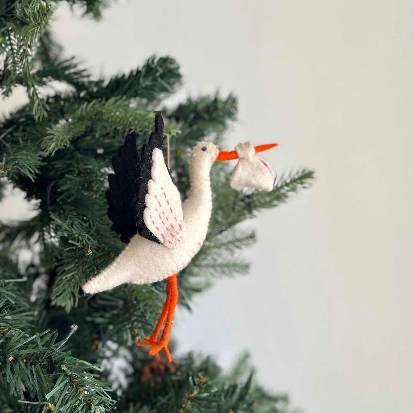 Stork Ornament