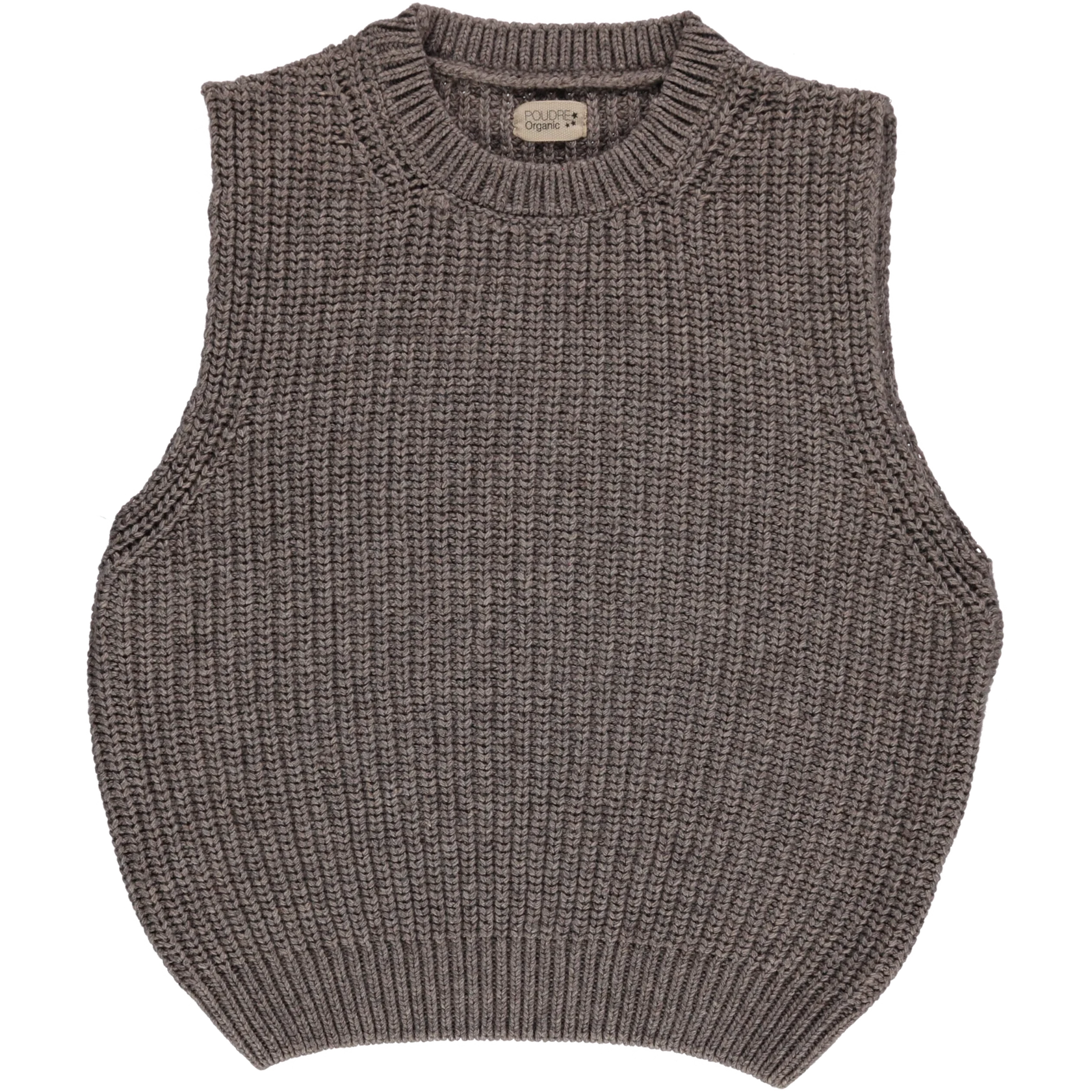 Sleeveless Pullover Sweater <br>Poudre Organic