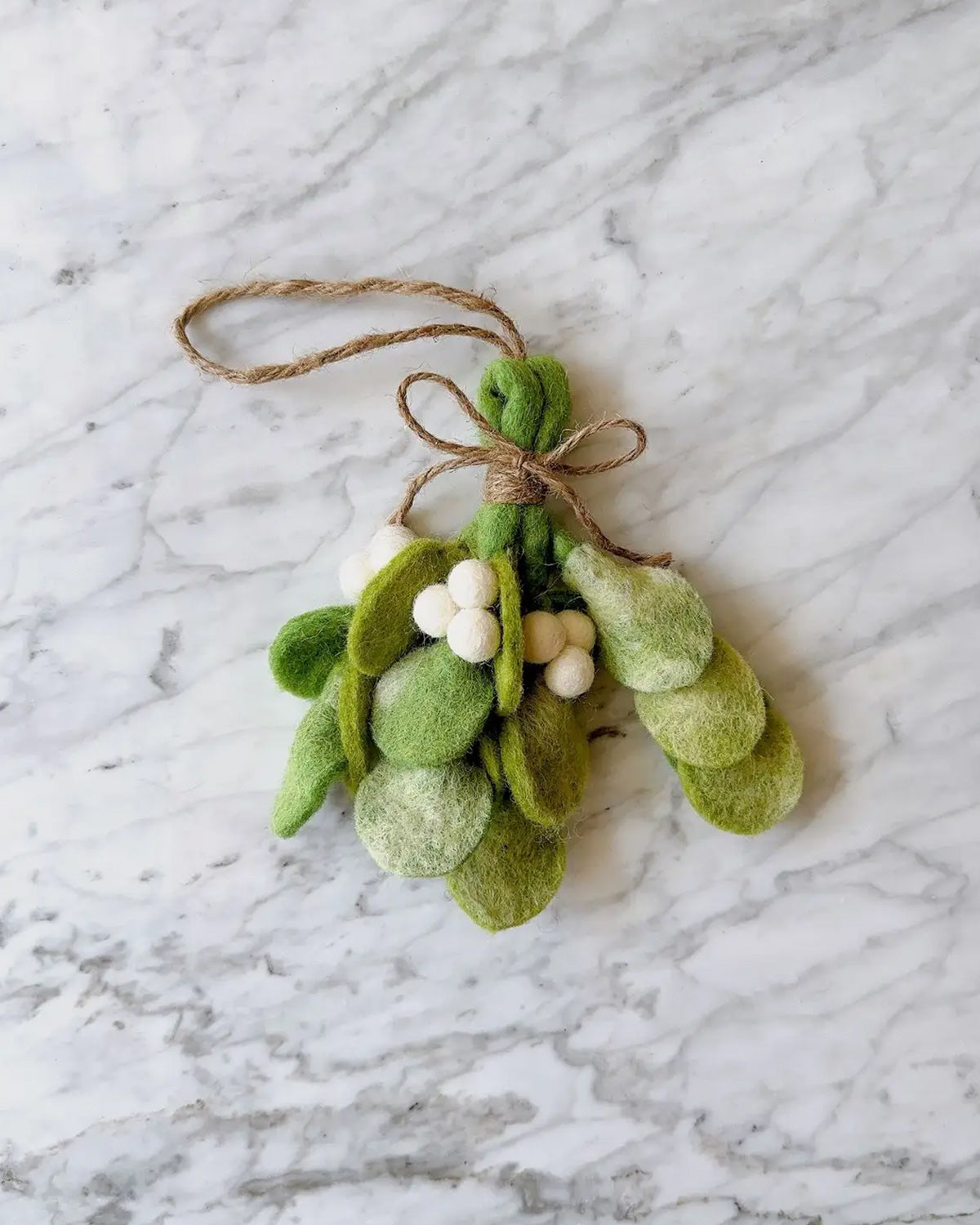 Felt Ornament - Mistletoe Sprig