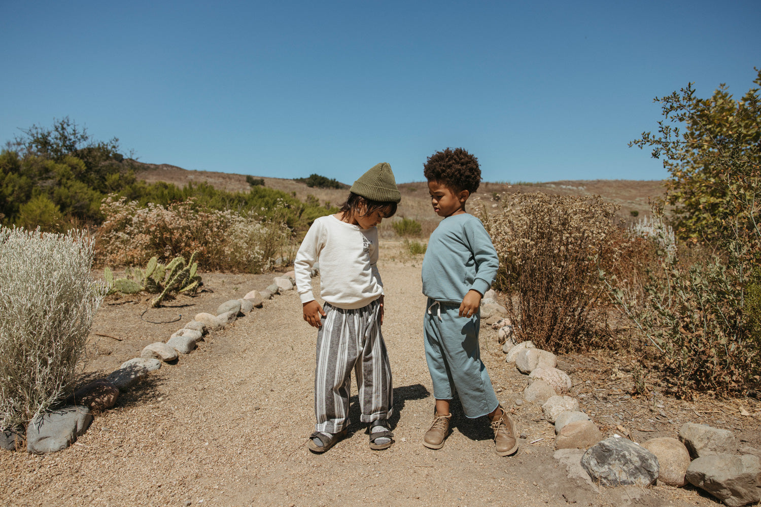 Baby French Terry Culotte Pant