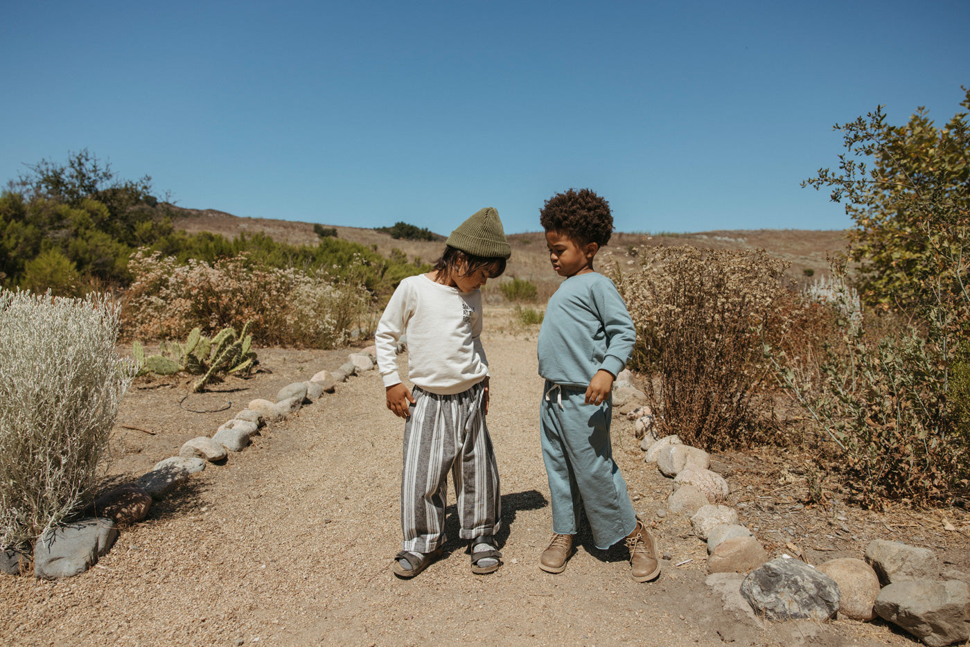 Baby French Terry Culotte Pant