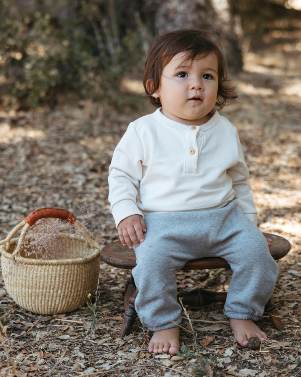 Baby Henley Crewneck